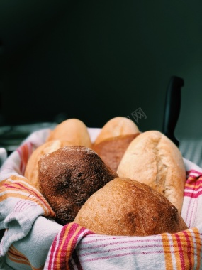 烤面包美食背景素材背景