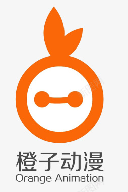 橘子动漫logo图标图标
