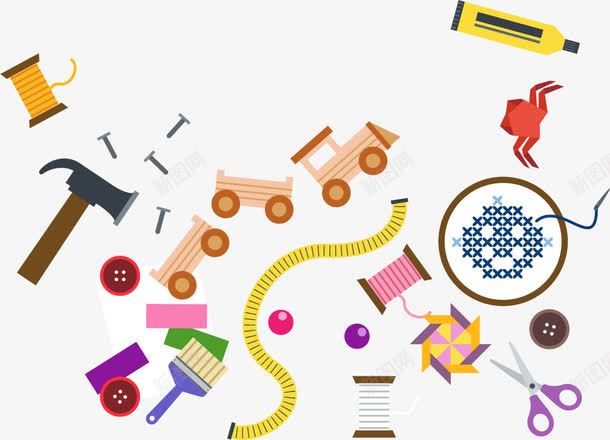 h5旅游季元素png免抠素材_88icon https://88icon.com h5素材旅游季元素 卡通 路线