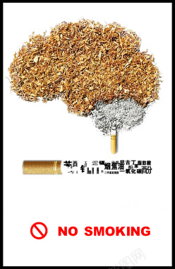 531世界无烟日创意禁烟公益广告背景背景