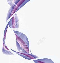 紫色装饰图案矢量图素材
