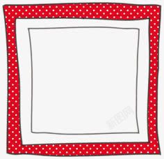 红色框素材