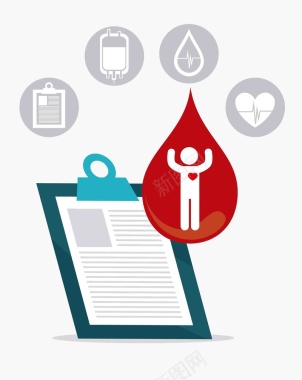 公益无偿献血救人红十字医疗海报背景背景