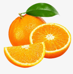 橙子黄色酸甜的素材