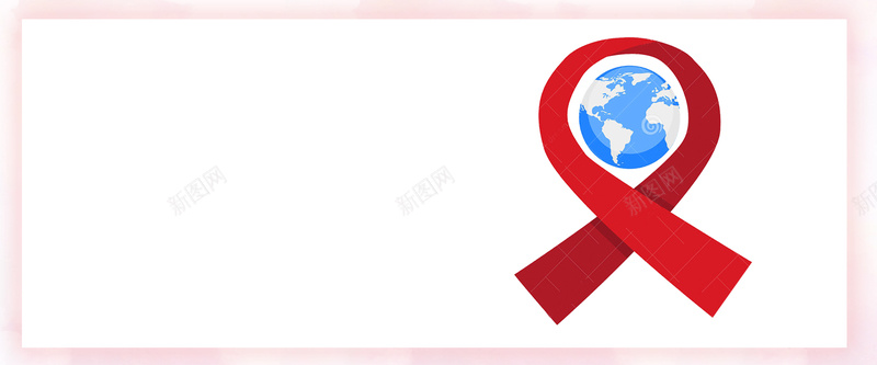 国际艾滋病日防治艾滋banner背景