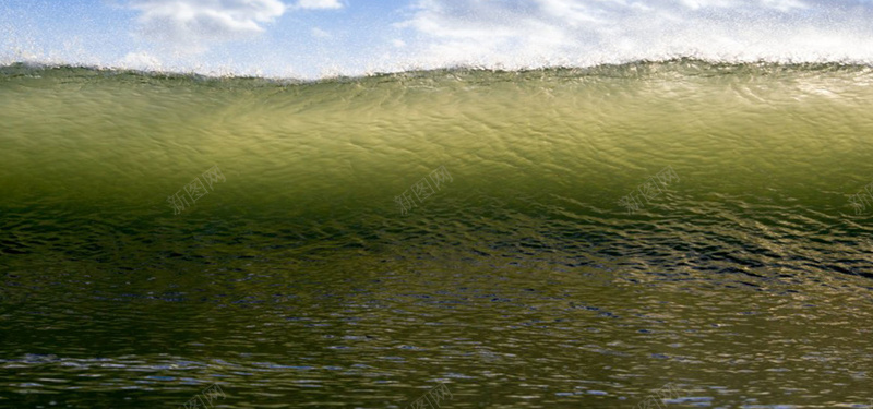 淡绿色的水纹效果图背景