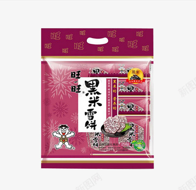 产品实物旺旺雪饼png免抠素材_88icon https://88icon.com 旺旺 雪饼 零食