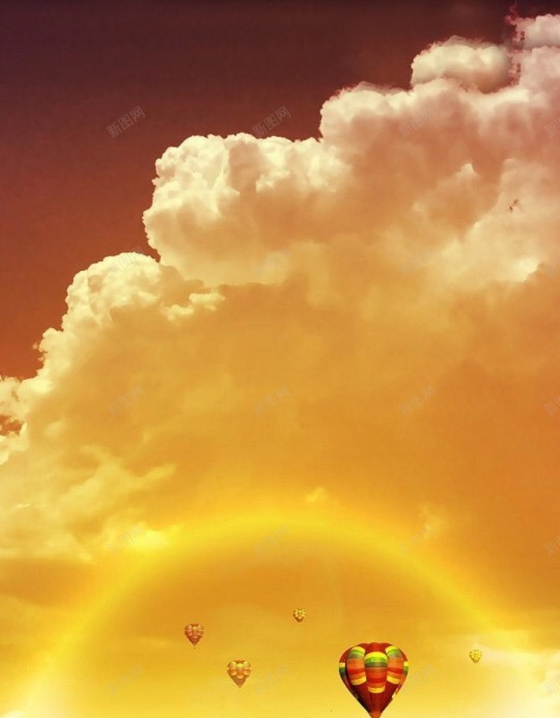 五彩斑斓热气球H5背景jpg设计背景_88icon https://88icon.com 热气球 天空 暗红色 云朵 草地 H5 h5 摄影 风景