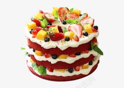 水果蛋糕生日蛋糕节日蛋糕素材