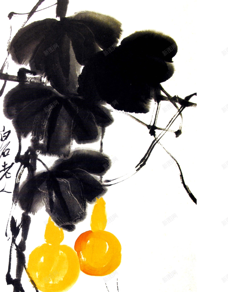 水墨画元素H5背景jpg设计背景_88icon https://88icon.com H5 H5背景 h5 中国风 大气 水墨画