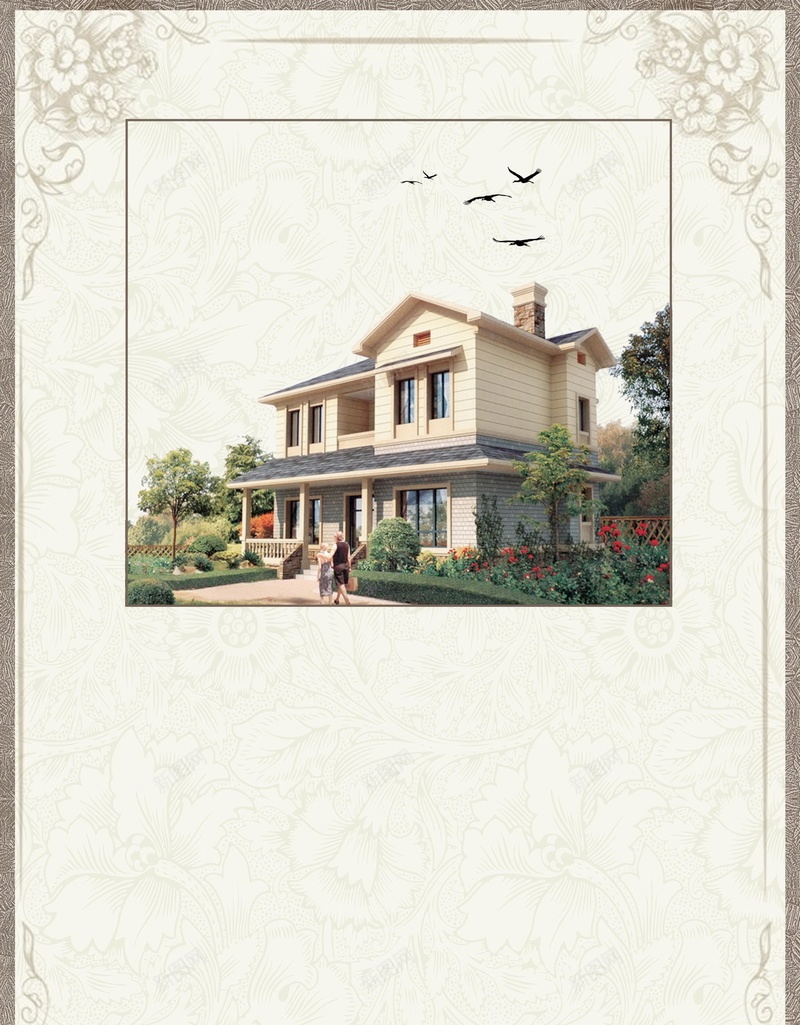 花园洋房美景地产海报背景psd设计背景_88icon https://88icon.com PSD源文件 PSD素材 分层文件 地产 地产开盘 地产美景 房地产 欧式洋房 背景模板 背景海报 背景素材 花园洋房 高清背景 高端大气 高端大盘