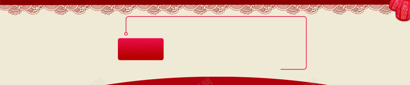 新年打折促销红色背景简约风格海报banner背景背景