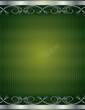 绿色欧式底纹背景素材背景