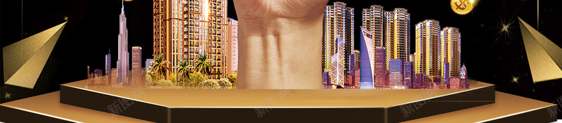 黑色商务投资理财招商背景psd设计背景_88icon https://88icon.com 商业 地产 投资 招商 海报 理财 金色 金融 金钱 黄金旺铺