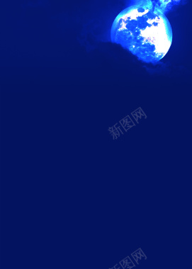 中国月光背景背景