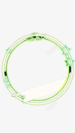 带星边框素材