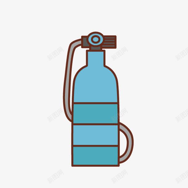 潜水氧气瓶png免抠素材_88icon https://88icon.com 卡通 氧气 氧气瓶 潜水