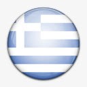 国旗希腊国世界标志图标图标