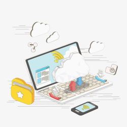 电脑和手机素材