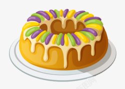 手绘蛋糕素材