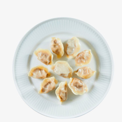 蒸饺素材营养早餐饺子高清图片