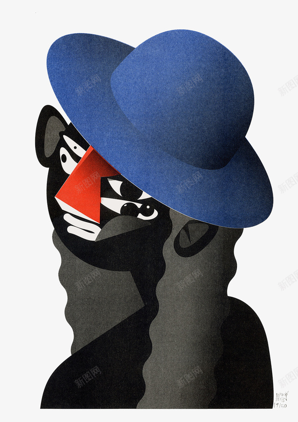 创意抽象插画png免抠素材_88icon https://88icon.com 创意 卡通 卡通插画 女士 手绘 抽象
