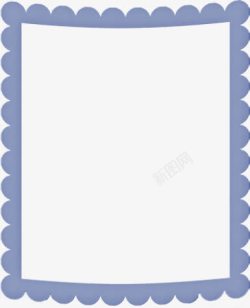 邮票装饰边框素材