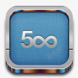 500页面500pxStainlessSteelSocialM图标图标