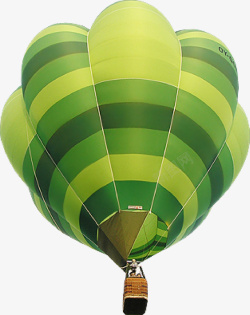 绿色氢气球热气球绿色旅游氢气球高清图片