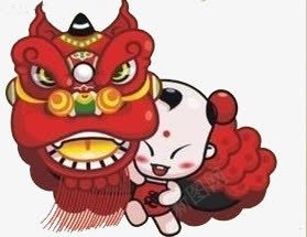 舞龙png免抠素材_88icon https://88icon.com 福娃 舞龙 节日 醒狮 霸气醒狮