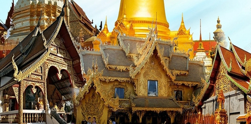 国外旅游H5海报素材jpg设计背景_88icon https://88icon.com 黄色 泰国 红色 寺庙 旅游 旅游素材 旅游海报