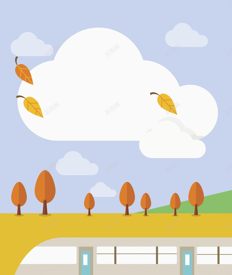 卡通高铁背景广告背景jpg设计背景_88icon https://88icon.com 卡通 卡通素材 广告背景 手绘背景 树叶 森林 简约 高铁 高铁车站广告贴图