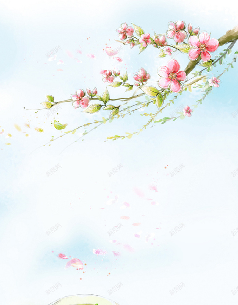 谷雨季节风景美图jpg设计背景_88icon https://88icon.com 卡通 季节 小清新 文艺 时光 浪漫 简约 节气 颜色 风景