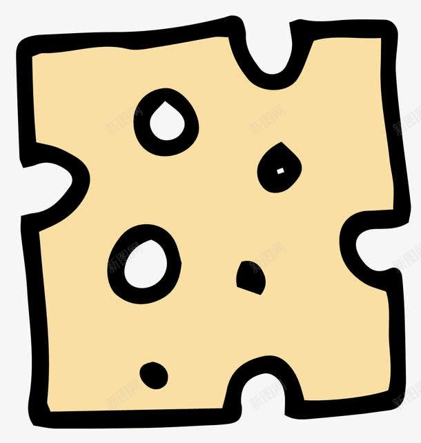 一片奶酪面包png免抠素材_88icon https://88icon.com 吃的 圆形洞洞 奶酪面包 点心 美味 食品 食物 黄色食物