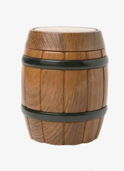 木酒桶深色的木酒桶高清图片