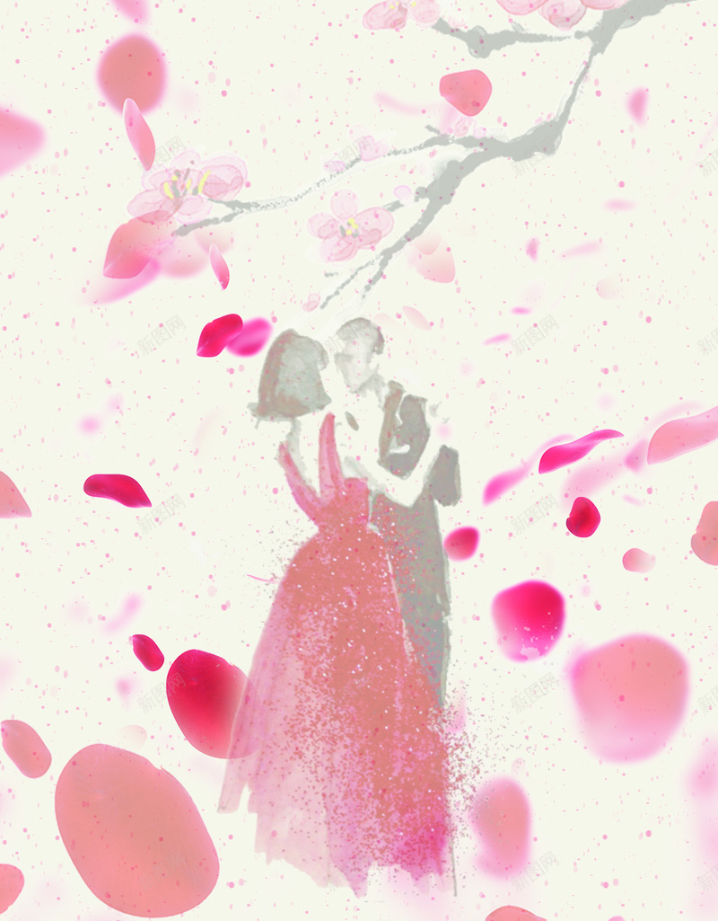 唯美三八妇女节海报PSD背景图psd设计背景_88icon https://88icon.com PSD 三八 唯美 妇女节 手绘 海报 粉色 背景图 节日