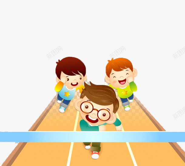 运动会比赛跑步png免抠素材_88icon https://88icon.com 比赛 第一名 跑步 运动会 逃跑小人