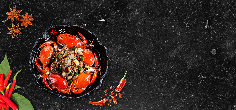 美味大闸蟹简约黑色背景psd设计背景_88icon https://88icon.com 中秋促销 买一送一 团购 大闸蟹 月亮 活动 礼券 礼盒 螃蟹 蟹礼 香辣蟹