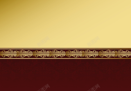 褐色典雅欧式花纹背景素材背景