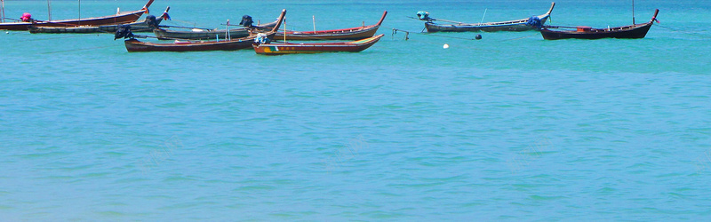 摄影海里渔船背景背景