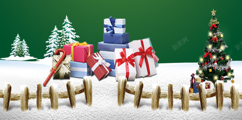 圣诞快乐PSD分层H5背景素材psd设计背景_88icon https://88icon.com 圣诞快乐 圣诞礼物 圣诞老人 栏杆 激情 狂欢 礼盒 绿色 雪花 霓虹素材PSD