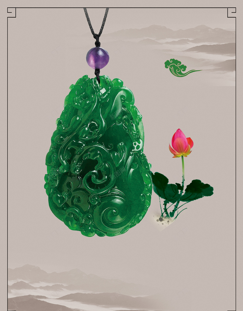 翡翠玉石珠宝海报背景jpg设计背景_88icon https://88icon.com 翡翠 玉石 珠宝 中国风 促销 海报 广告 背景