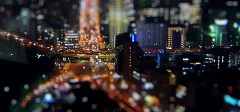 梦幻城市夜景背景jpg设计背景_88icon https://88icon.com 梦幻 城市 夜景 朦胧 摄影 海报banner 风景