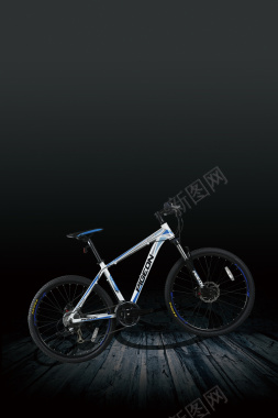 山地自行车广告海报背景素材背景