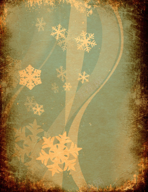 圣诞节棕色雪花纹理背景图背景
