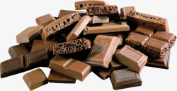 一堆巧克力糖果素材