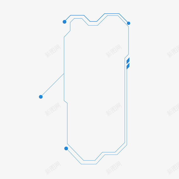 科技对话框png免抠素材_88icon https://88icon.com 对话 对话框 框 科技对话框