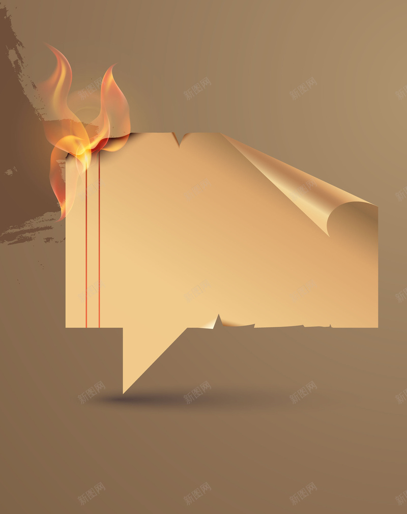燃烧的复古文本海报封面背景jpg设计背景_88icon https://88icon.com 便签对话框 复古宣传册设计 折纸 文本背景 标签按钮 海报封面 火星光点 火焰 烈焰 烟雾缭绕 燃烧 矢量素材 纸灰