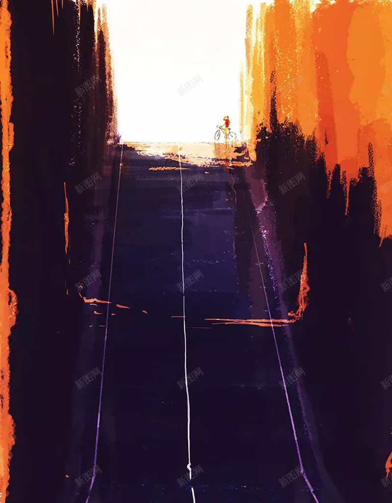 文艺卡通海报背景psd设计背景_88icon https://88icon.com 小女孩 卡通 文艺 空白 纹理 质感 手绘 模糊 小清新