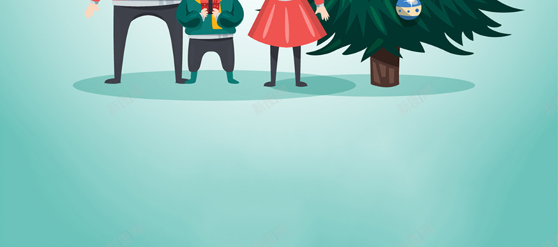 圣诞家庭欢乐背景jpg设计背景_88icon https://88icon.com 卡通 团圆 圣诞 家庭 开心 手绘 欢乐 童趣 节日